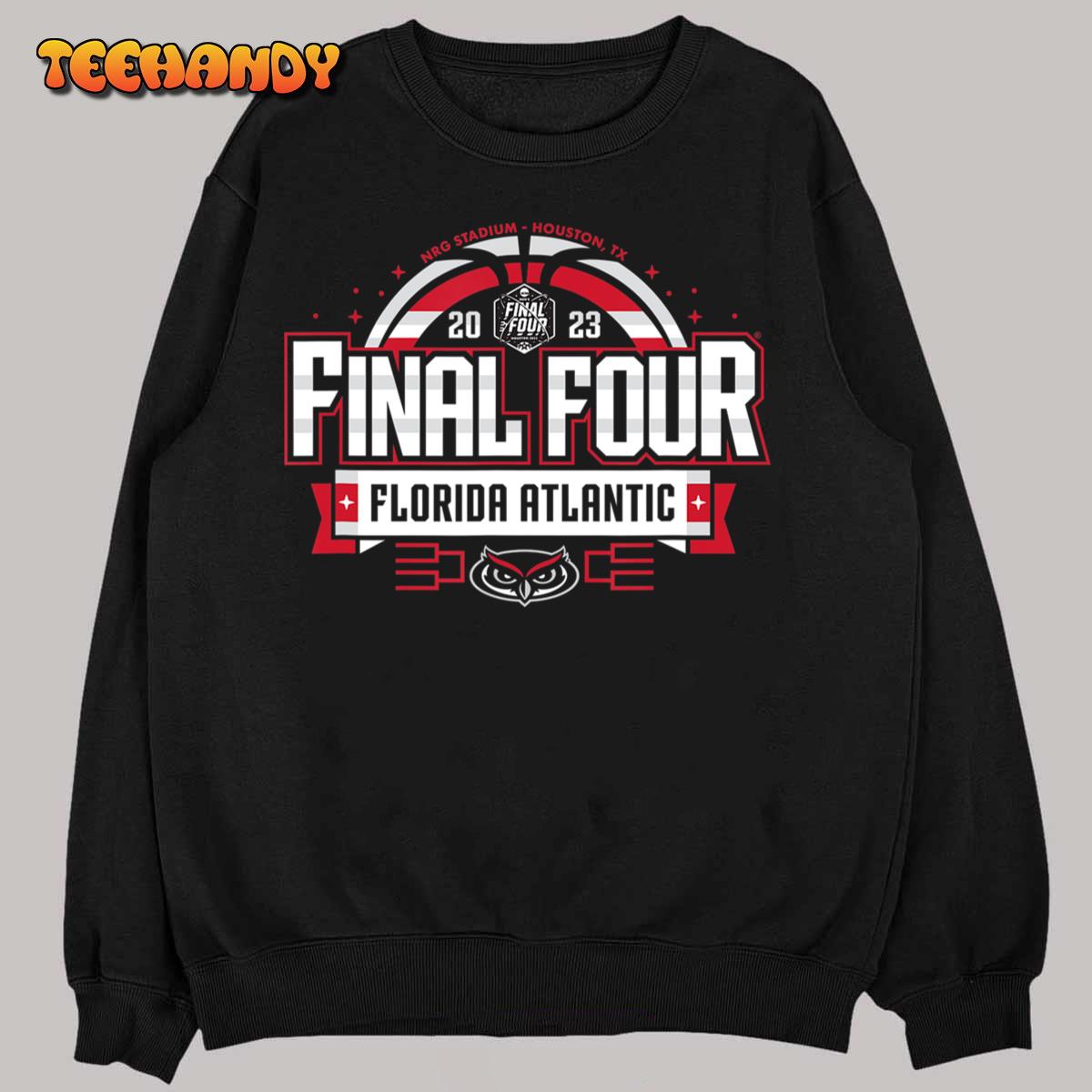 Florida Atlantic Owls Final Four 2023 Basketball Bold T-Shirt