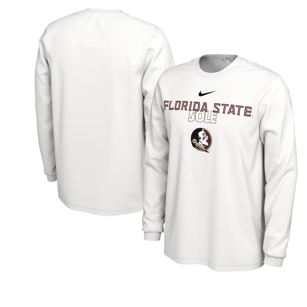 Florida State Seminoles Sole On Court Long Sleeve T-Shirt