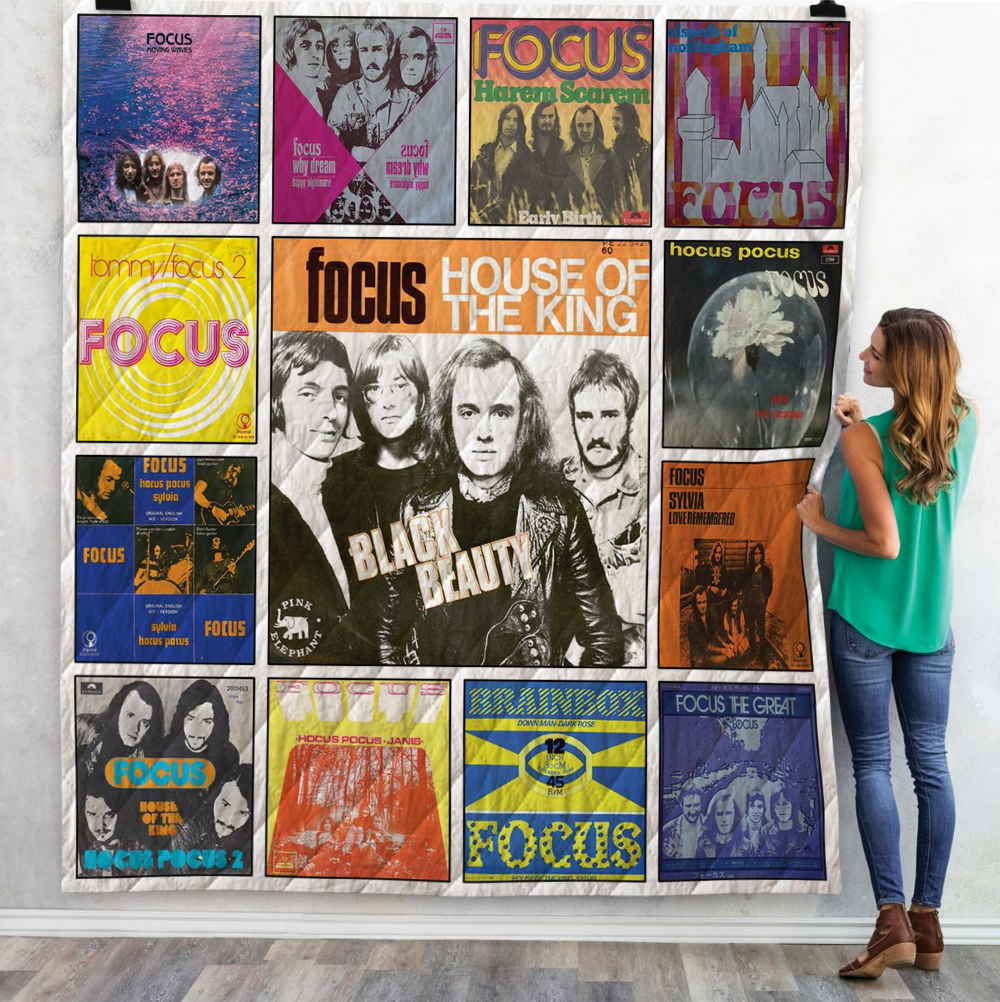 Focus Singles Albums Quilt Blanket