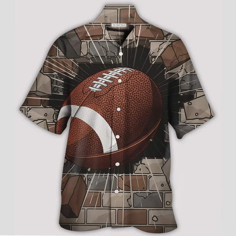 Football Brick Hawaiian Shirt