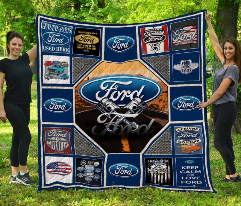 Ford 3D Customized Quilt Blanket