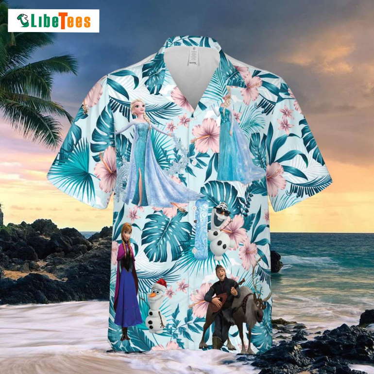 Frozen Elsa And Anna, Disney Hawaiian Shirt