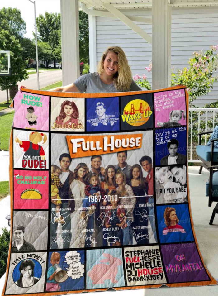 Full House Tv Show 3D Quilt Blanket