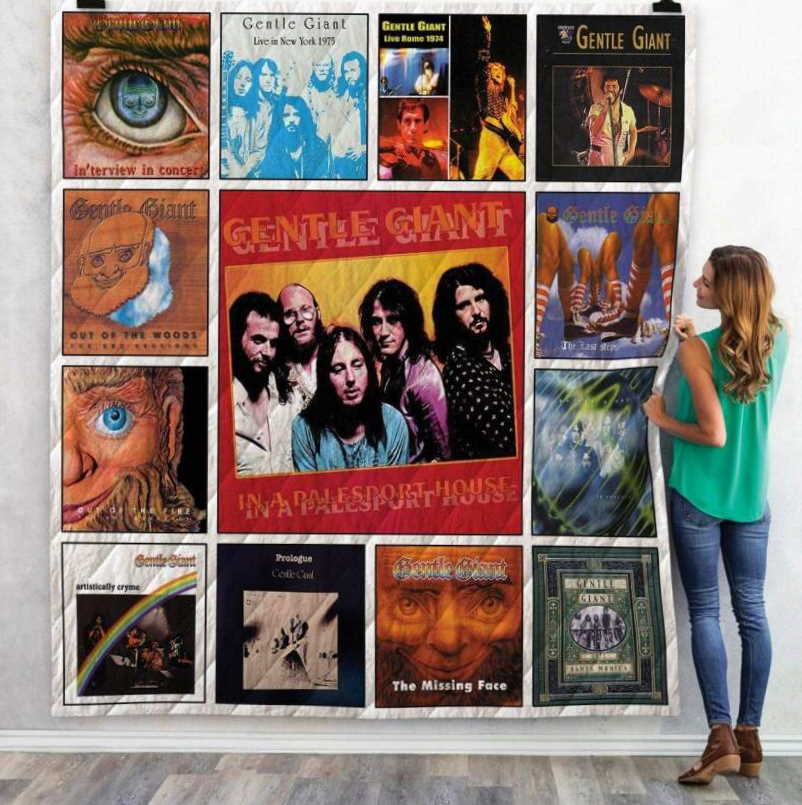 Gentle Giant Live Albums 3D Customized Quilt Blanket