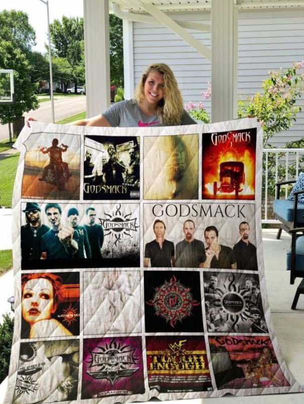 Godsmack Albums 3D Customized Quilt Blanket