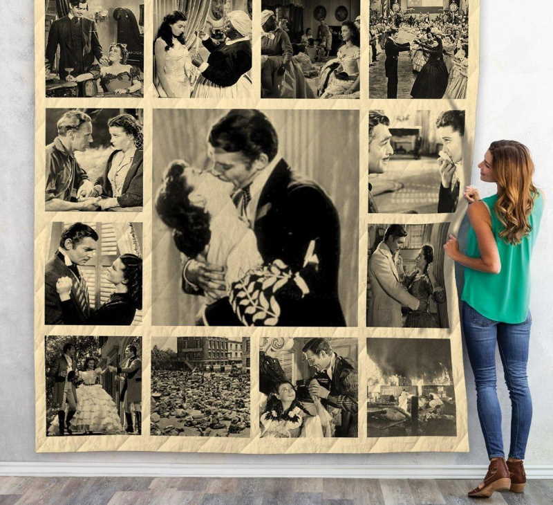 Gone With The Wind Album 3D Customized Quilt Blanket