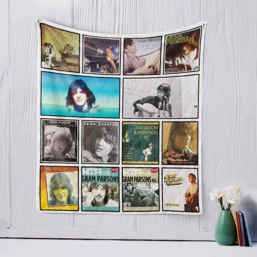 Gram Parsons Quilt Blanket