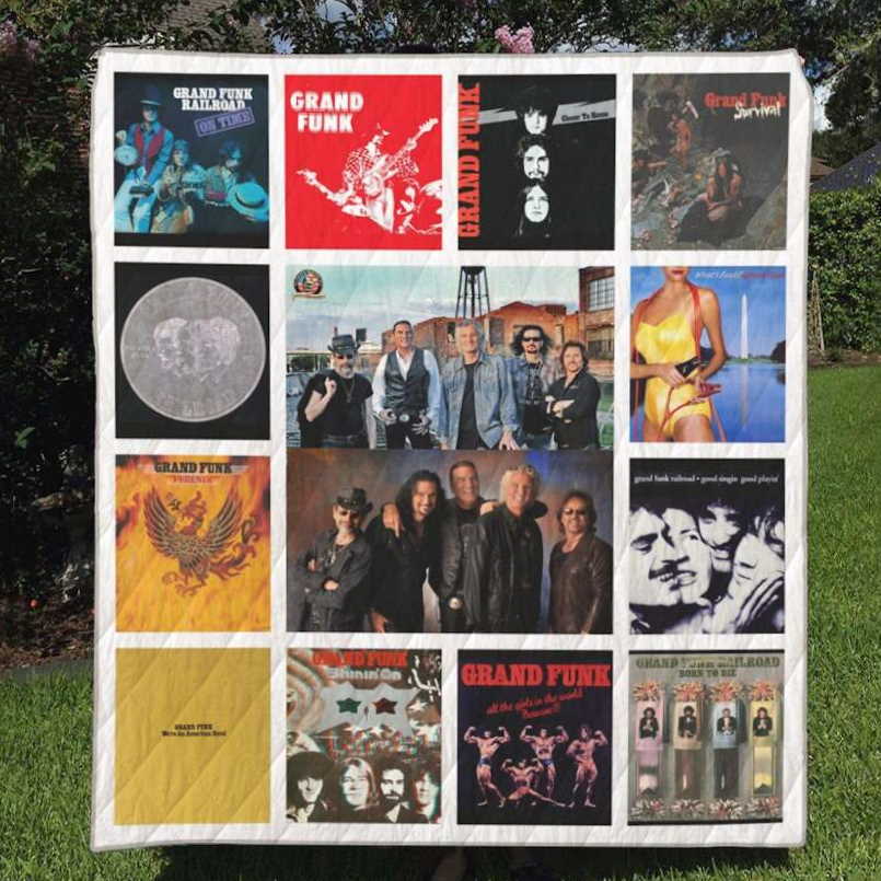 Grand Funk Railroad 3D Customized Quilt Blanket