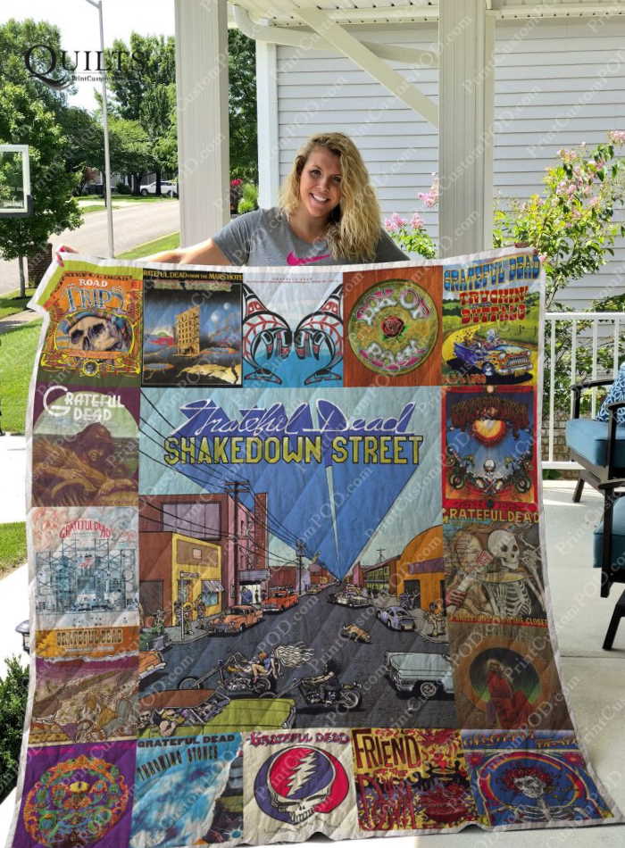 Grateful Dead Albums For Fans Version 3D Quilt Blanket