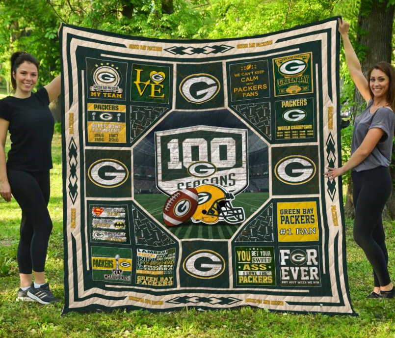 Green Bay Packers 3D Customized Quilt Blanket