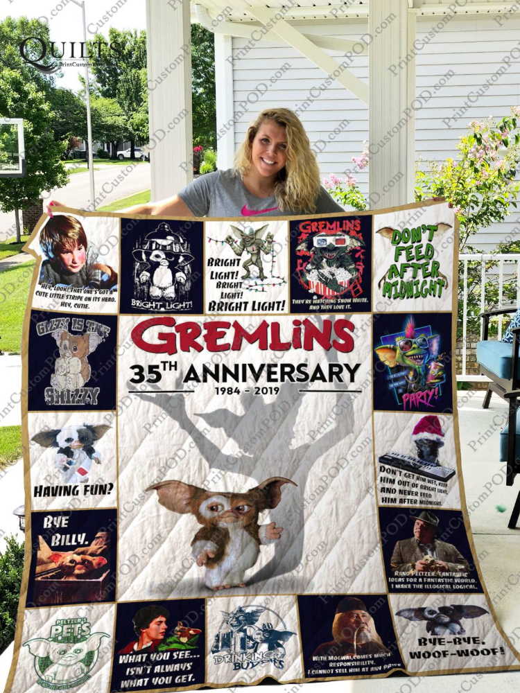 Gremlins 3D Customized Quilt Blanket