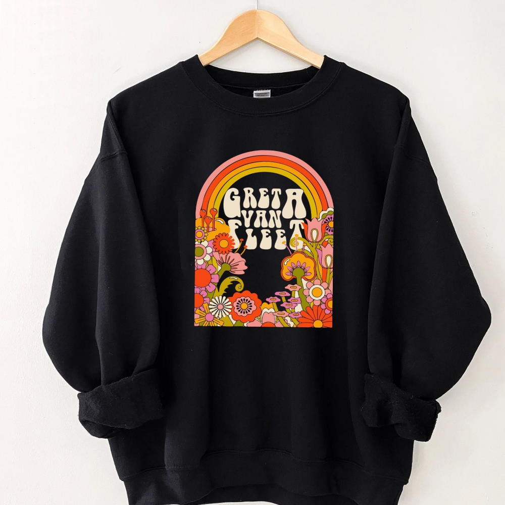 Greta Van Fleet Sweatshirt, Retro Greta Van Fleet Shirt