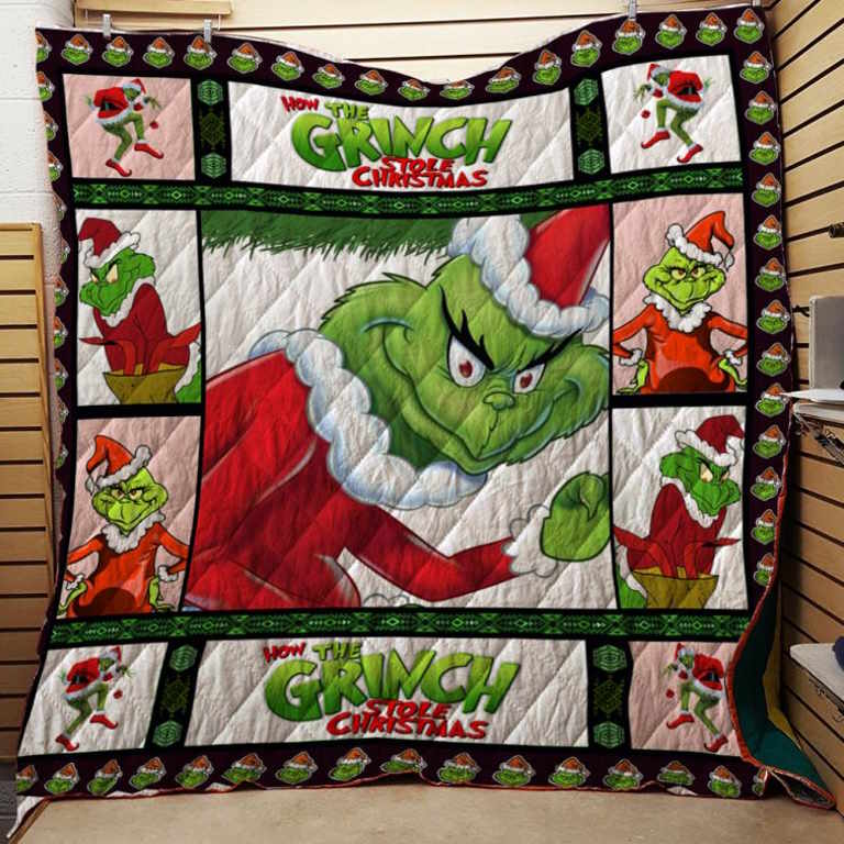 Grinch For Fans 3D Quilt Blanket