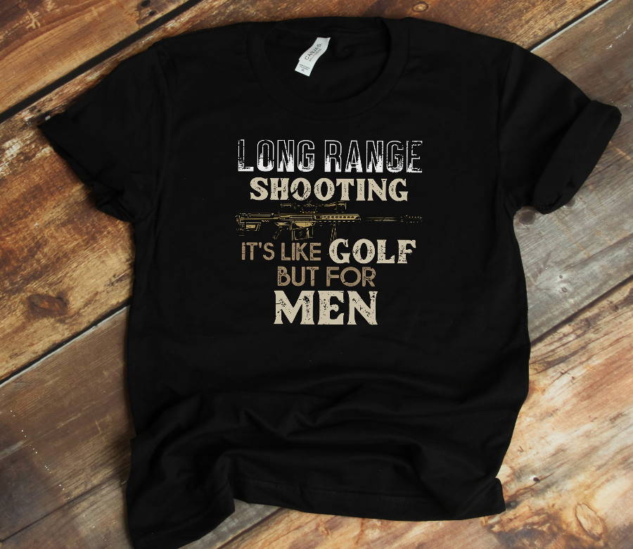 Gun Owner T-Shirt Funny Sniper Rifle Shooting Humor Joke Gun Lover Shirt