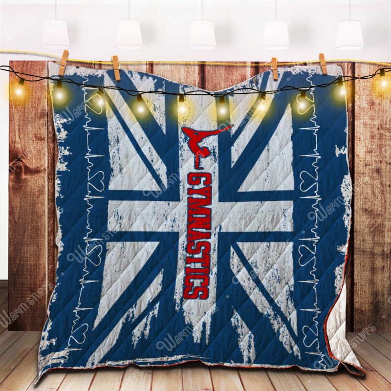 Gymnastics Country 3D Customized Quilt Blanket