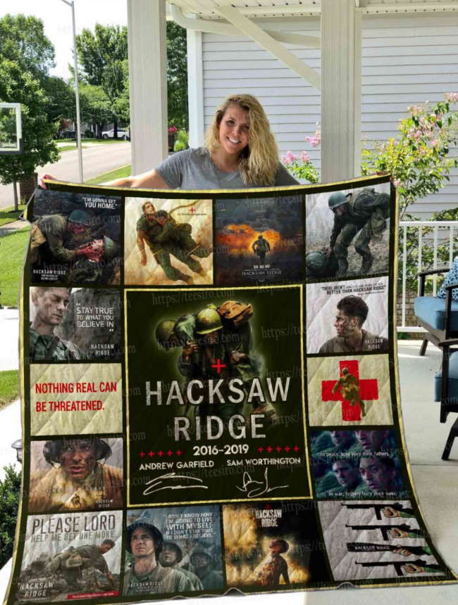 Hacksaw Ridge 3D Quilt Blanket