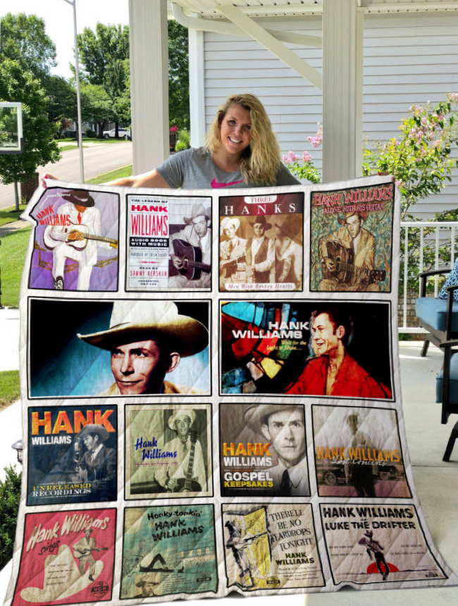 Hank Williams 3D Customized Quilt Blanket