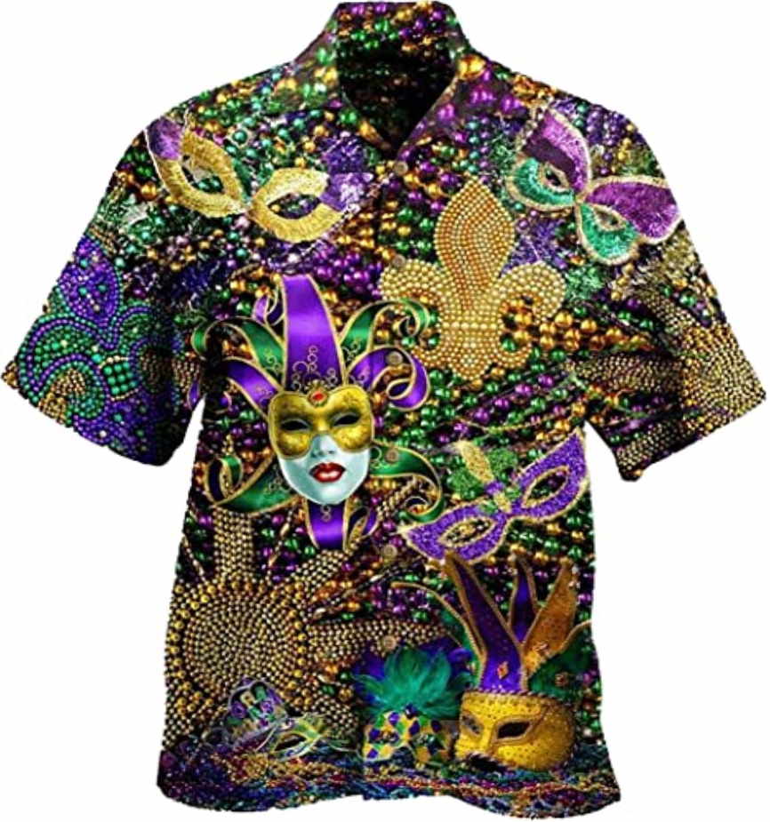 Happy Mardi Gras Hawaiian Shirt