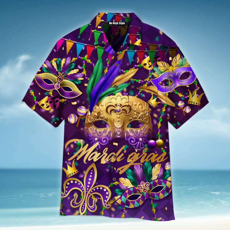 Happy Mardi Gras Hawaiian Shirt For Man And Women