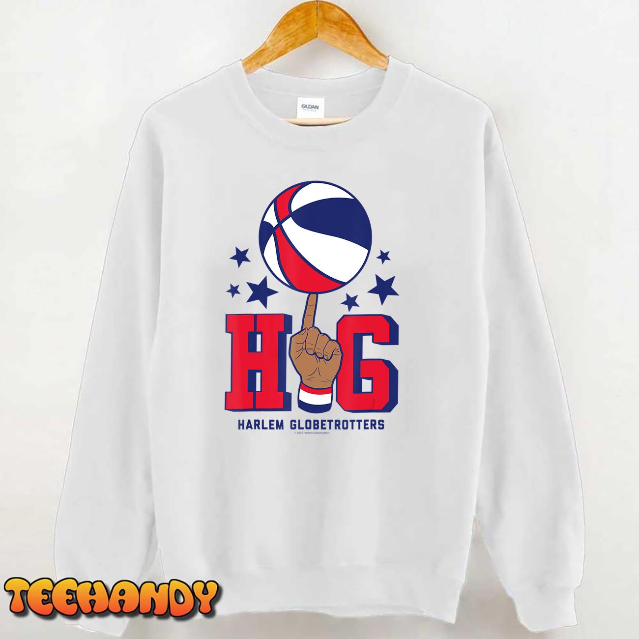 Harlem Globetrotters – HG Basketball On Finger T-Shirt