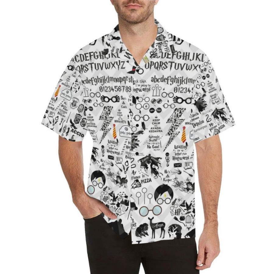 Harry Potter Seamless Hawaiian Shirt