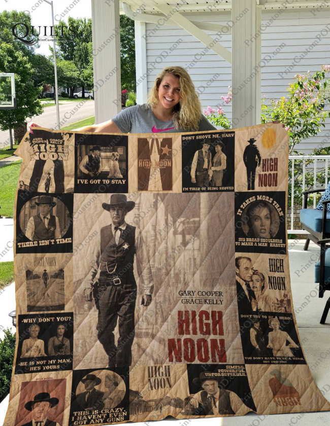 High Noon 3D Customized Quilt Blanket