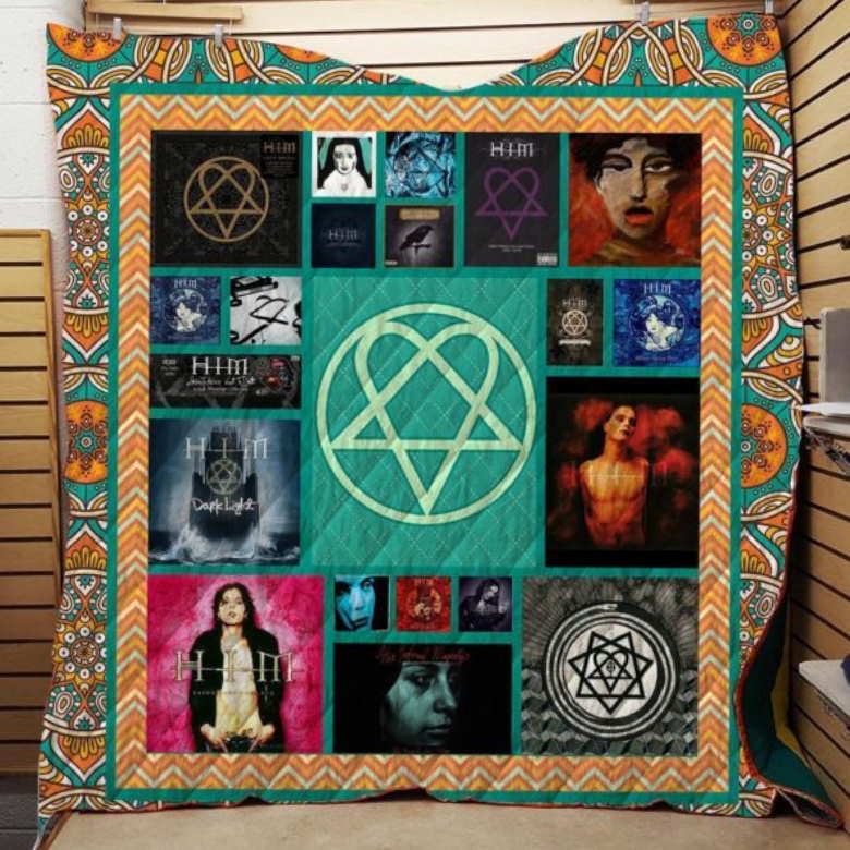 Him Album Collections 3D Customized Quilt Blanket