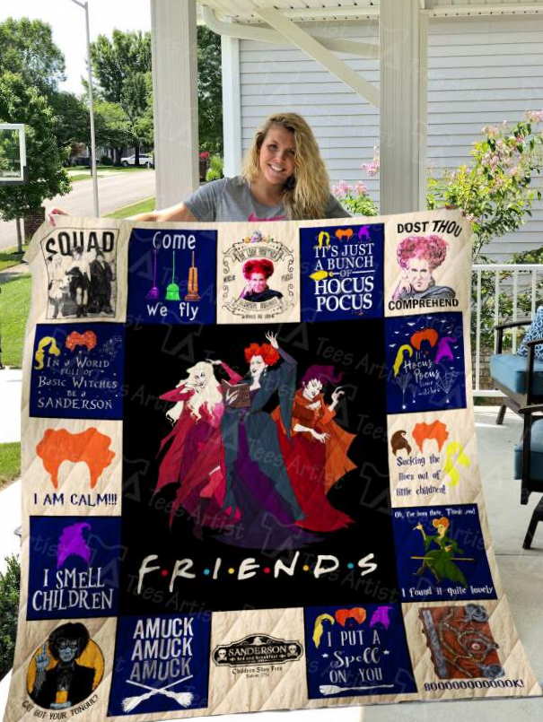 Hocus Pocus 3D Quilt Blanket