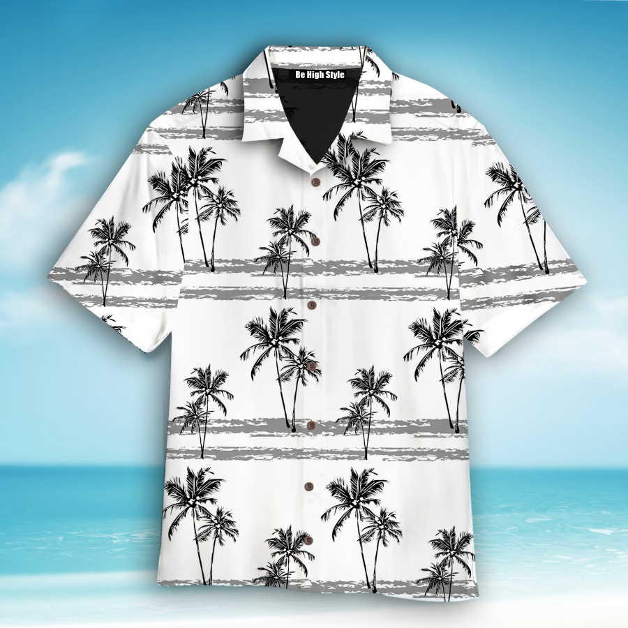 Holiday Leisure Plant Coconut Tree Cool Hawaiian Shirt