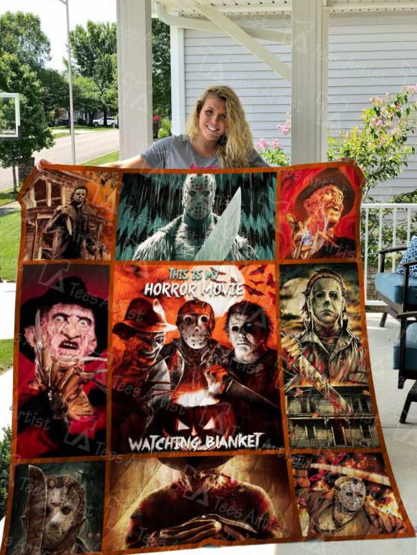 Horror Movie 3D Customized Quilt Blanket