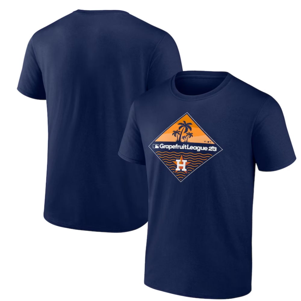 Houston Astros 2023 MLB Spring Training Diamond T-Shirt