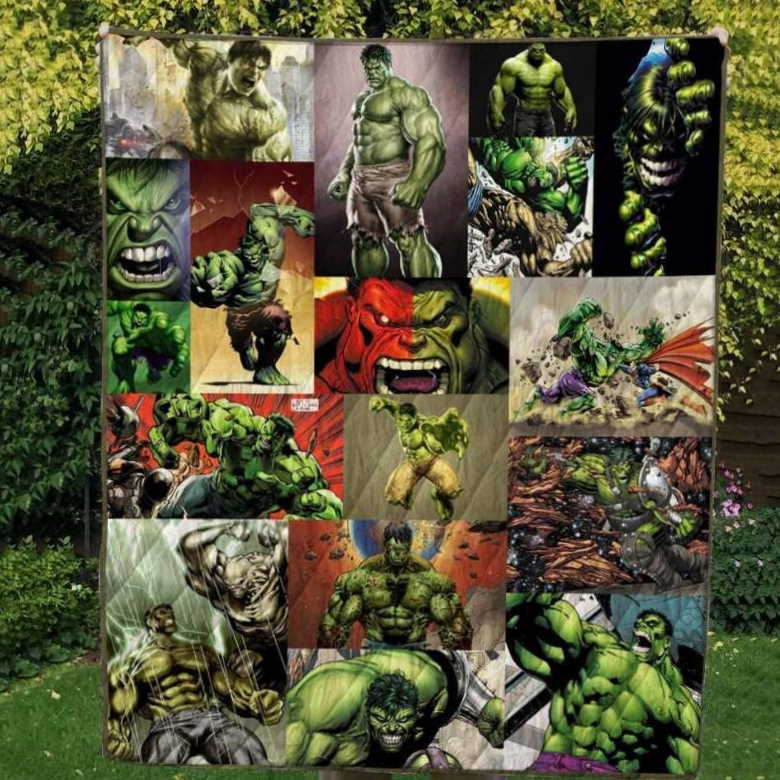 Hulk Customize Quilt Blanket