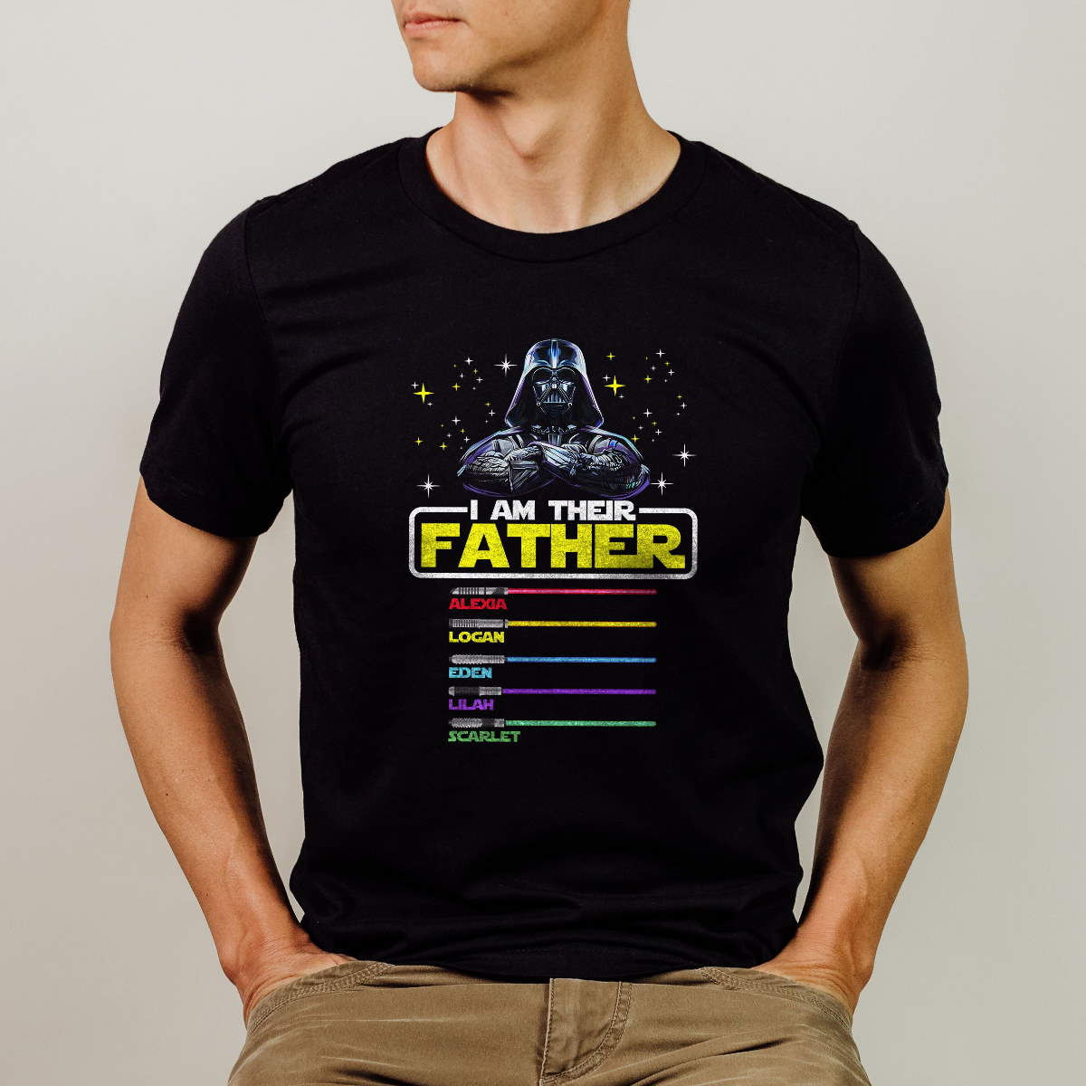 I Am Their Father Darth Vader Custom Shirt