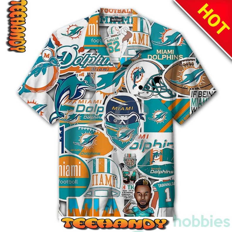 If Being Miami Dolphins Player Hawaiian Shirt