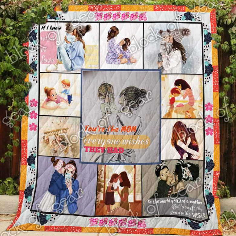 Ifknow What Is Love It Is Because Of You Moa 3D Quilt Blanket