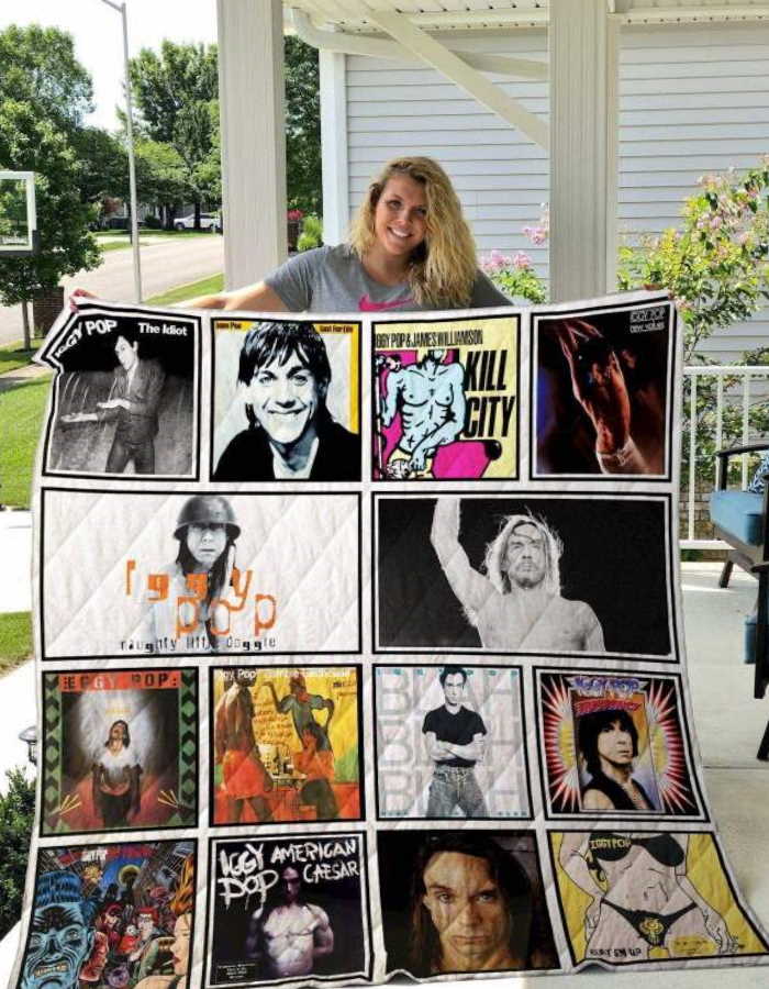 Iggy Pop 3D Customized Quilt Blanket