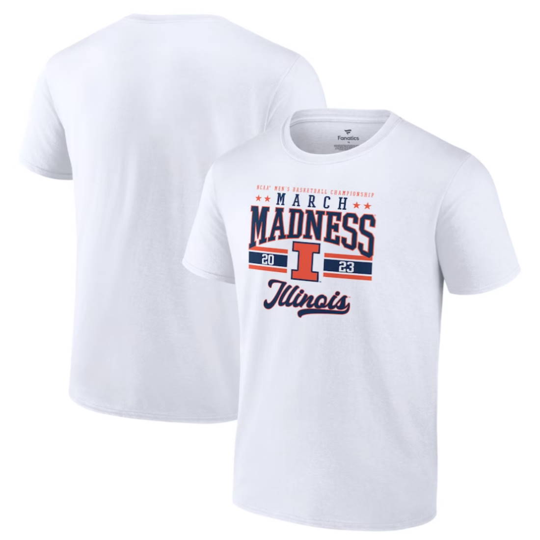 Illinois Fighting Illini 2023 NCAA Men’s Basketball Tournament March Madness T-Shirt