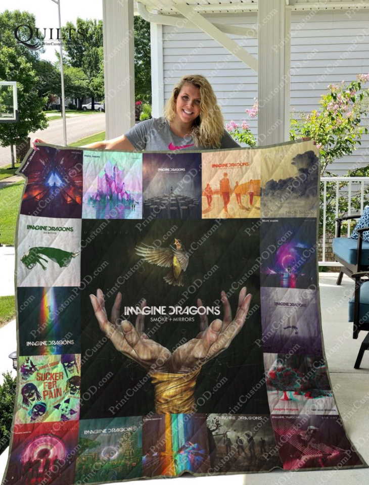 Imagine Dragons Albums For Fans Version 3D Quilt Blanket