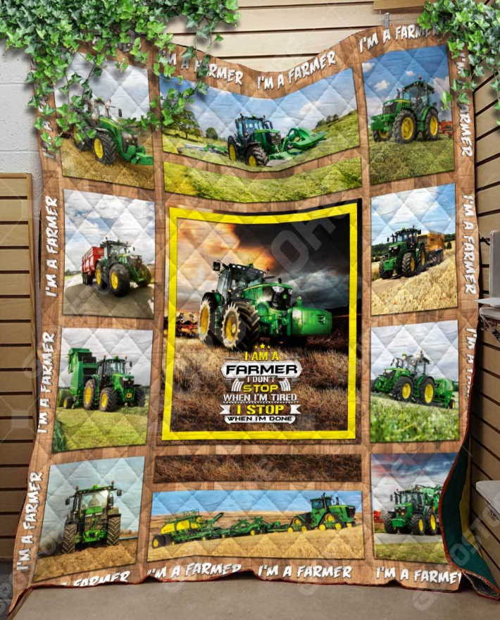 I’Mfarmer Like 3D Customized Quilt Blanket