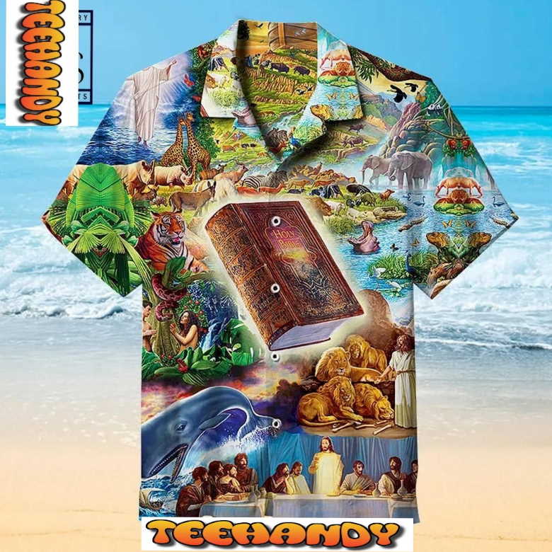 Inspirational The Holy Bible Hawaiian Shirt 3D