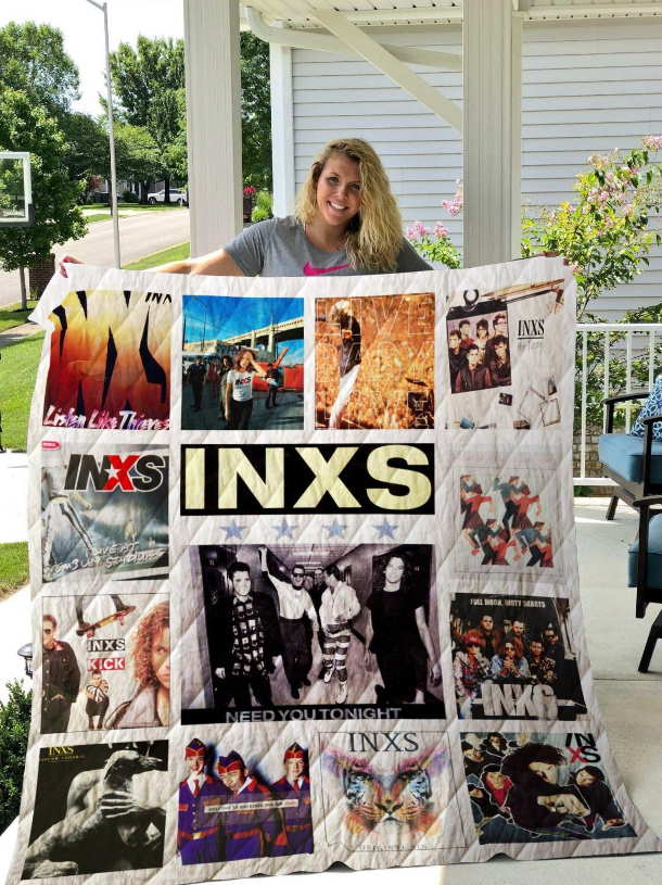 Inxs 3D Customized Quilt Blanket