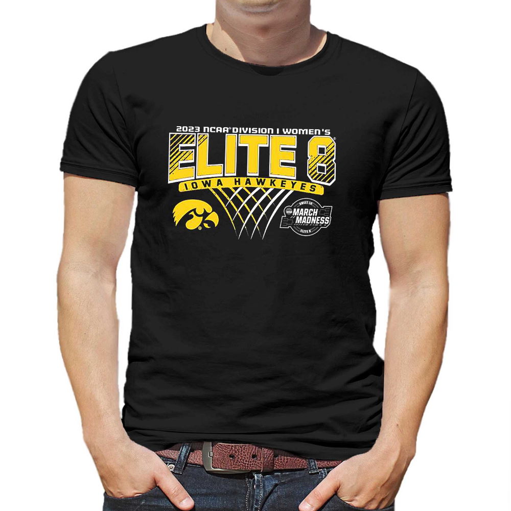 Iowa Hawkeyes 2023 Ncaa Womens Basketball Elite Eight Shirt