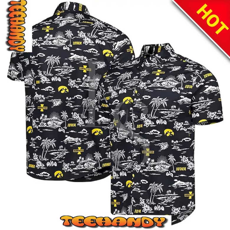 Iowa Hawkeyes Island Custom Hawaiian Shirt