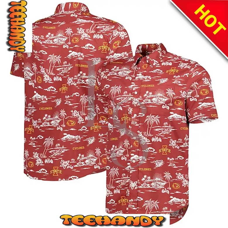 Iowa State Cyclones Island Custom Hawaiian Shirt