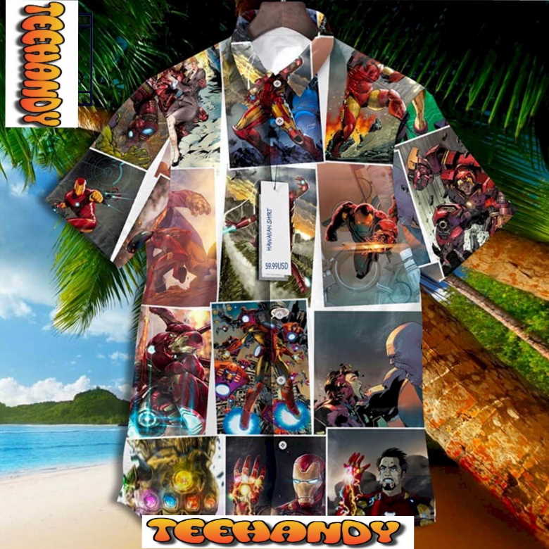 Iron Man Marvel Comics Hawaiian Shirt