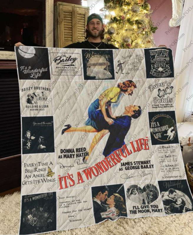 It’S Wonderful Life For Fans Version 3D Quilt Blanket