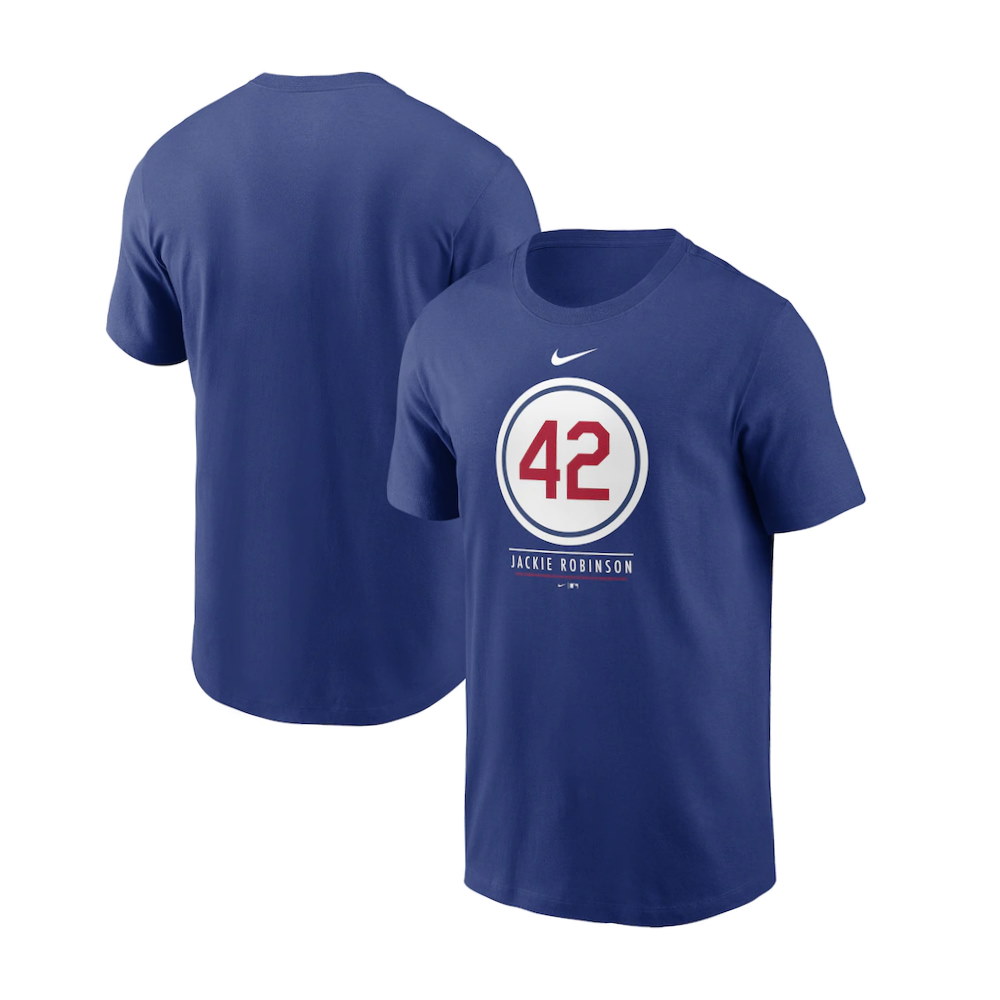 Jackie Robinson Royal Player Plaque T-Shirt