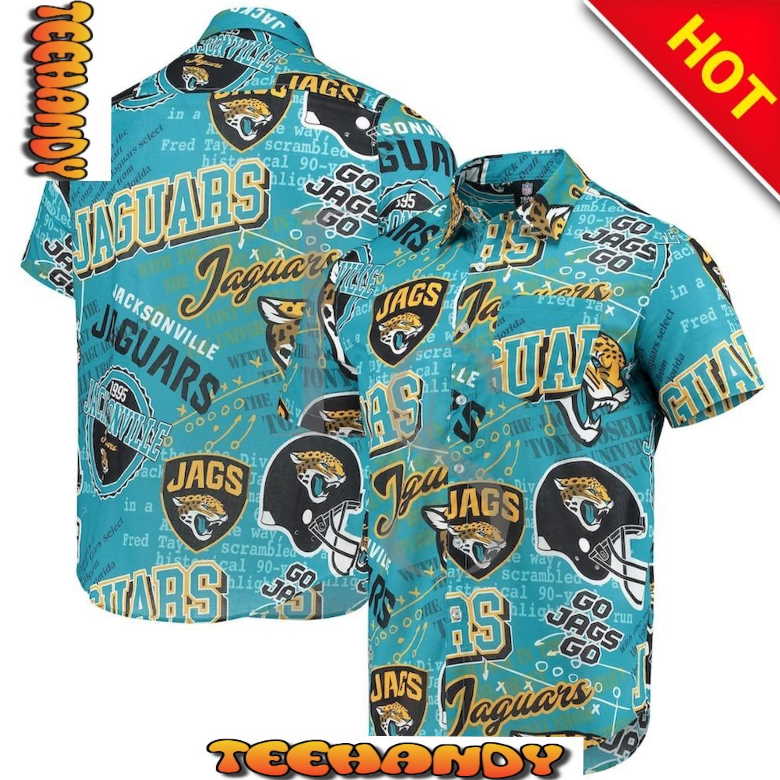 Jacksonville Jaguars Go Jags Go Hawaiian Shirt