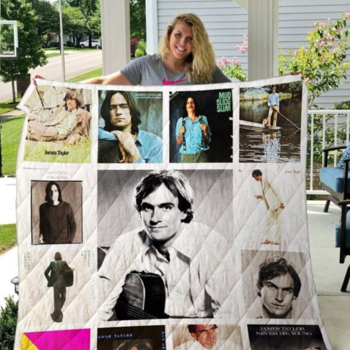 James Taylor 3D Customized Quilt Blanket