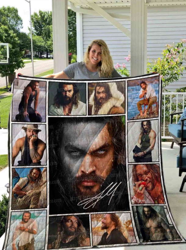 Jason Momoa Bkanket 3D Quilt Blanket